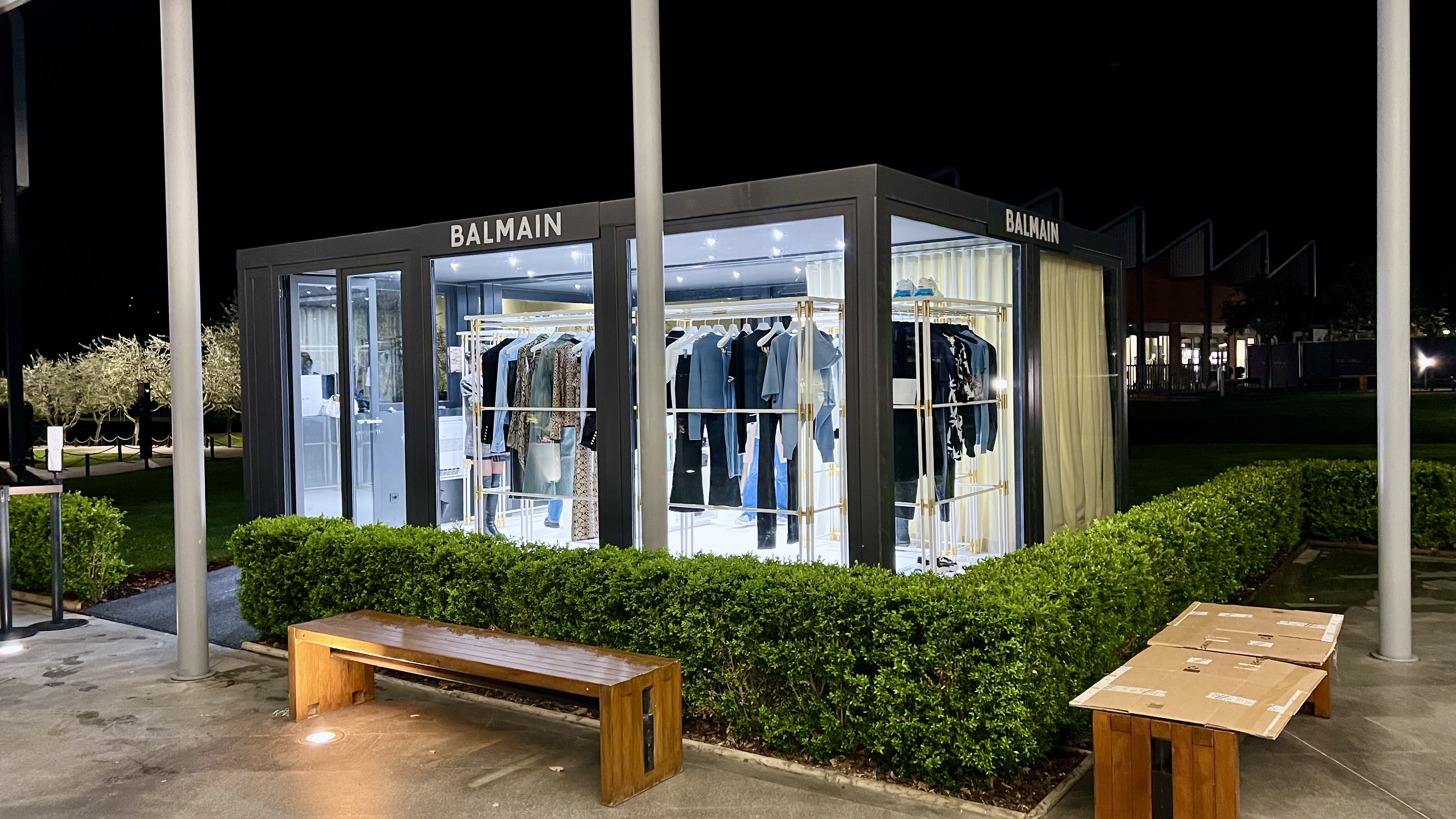 balmain-paris-the-mall-florence-italy